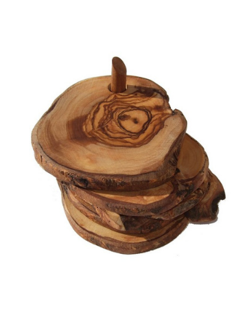 Coasters Rustic Set