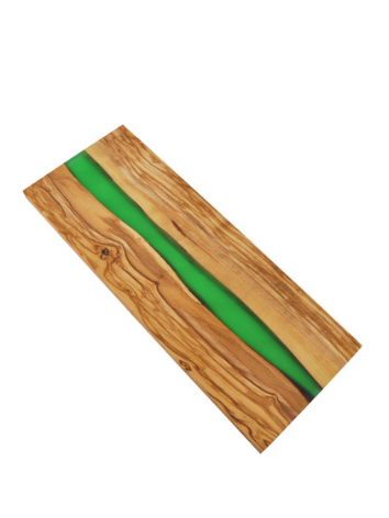 River of Green Resin