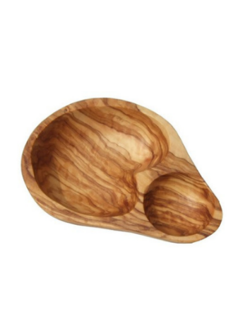 Olive Wood Olive Dish - 7"