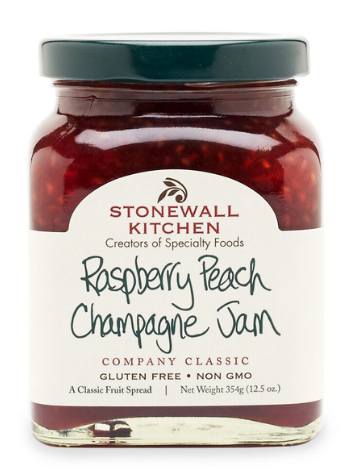 Raspberry Peach Champagne Jam 3.75