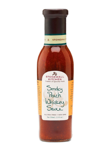 Smoky Peach Whiskey Sauce