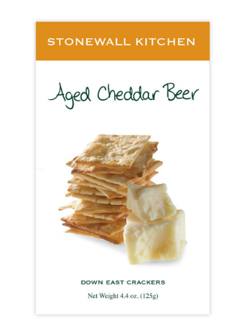 Aged Cheddar Beer Crackers