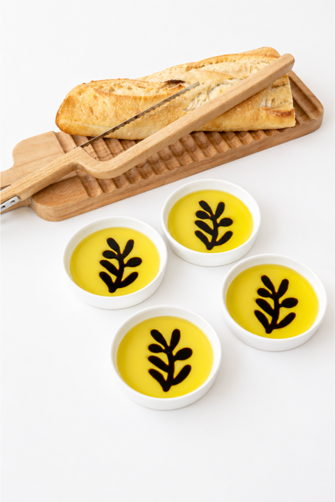Olive Branch Dipping Plates (set of 4) - Image 3
