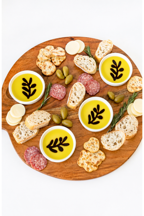 Olive Branch Dipping Plates (set of 4) - Image 4